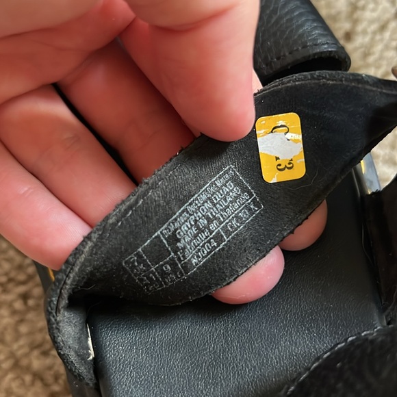 GRYPHON PISA LEATHER PLATFORM SANDALS - Picture 4 of 4